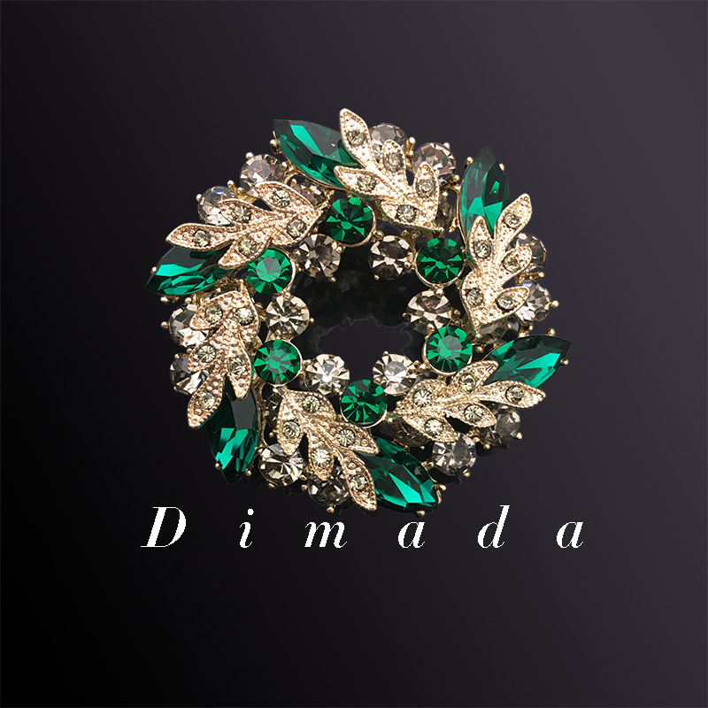 d.m.d迪曼达合金大吊坠胸花