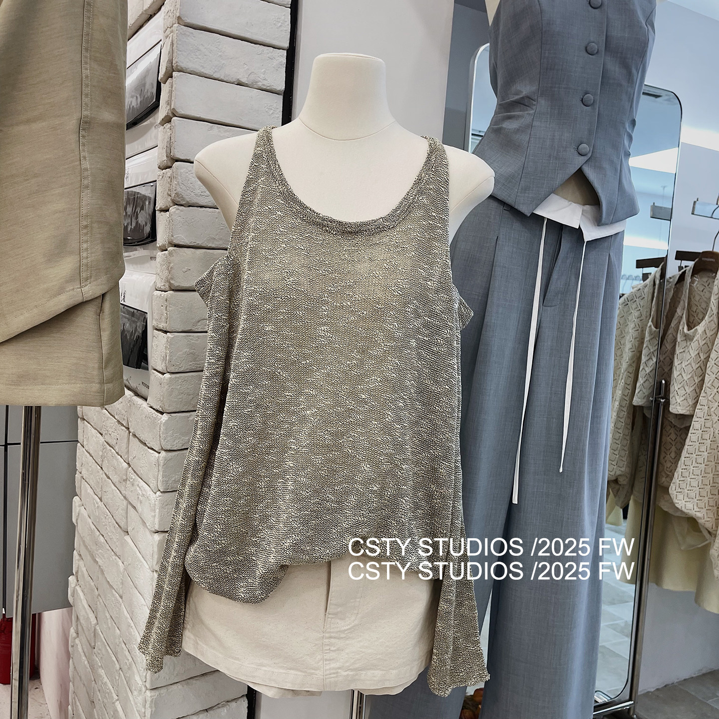 松弛感混色露肩针织衫女秋季新款慵懒气质休闲宽松百搭小性感上衣,女装/女士精品,毛针织衫,淘宝优惠券,粉丝福利购,淘宝优惠卷