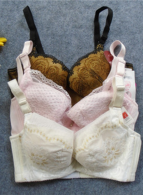 清仓 断码老款薄款侧收聚拢内衣75E80A80B80C80D有钢圈文胸