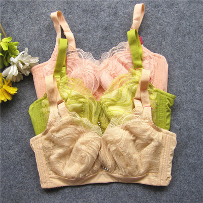 无海绵薄杯有钢圈薄杯蕾丝