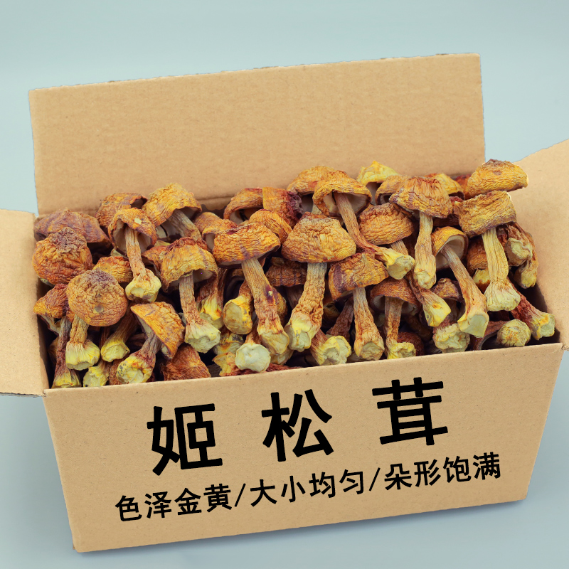 姬松茸干货营养菌菇松茸菌非特级鸡松茸新鲜松茸菌500g蘑菇巴西菇