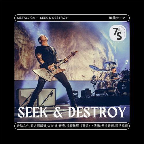 MetallicaSeek&Destroy电吉他