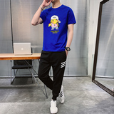 大货！短袖T恤数据超好休闲套装青少年上衣纯棉不起球修身版型P60，男装T恤，星座211-2