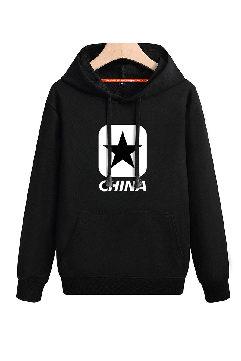 大货高品质-2021套头男士连帽卫衣印花带帽情侣男装上衣服外套P45,女装短外套,星座211-2