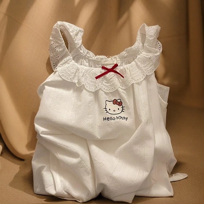 甜美可爱HelloKitty睡裙女夏吊带