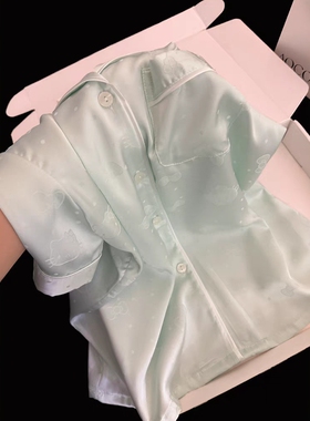 HelloKitty睡衣女款夏季2025新款冰丝短袖夏天高级感可外穿家居服