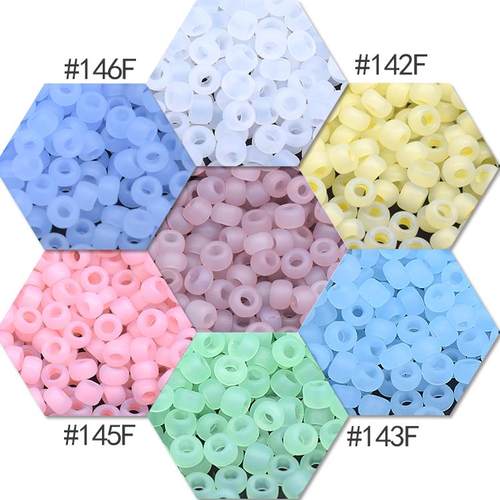 磨砂玉石米珠东宝玻璃进口