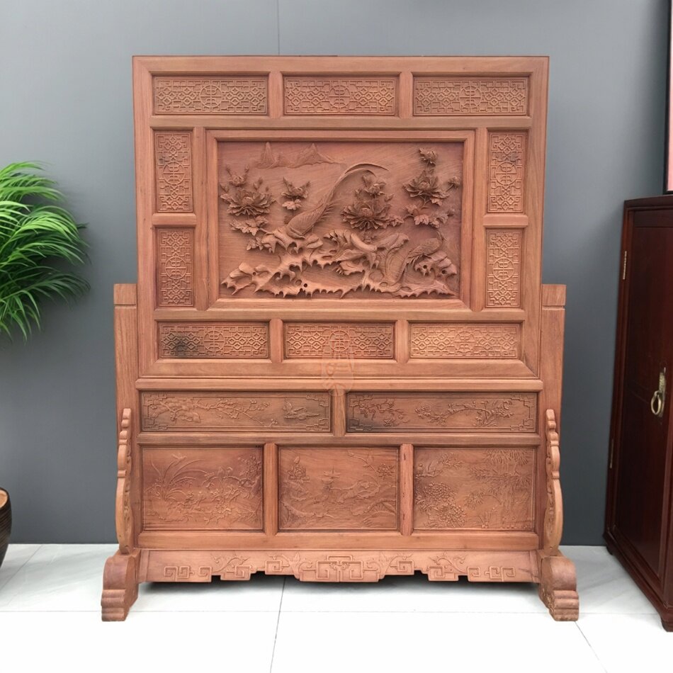 屏风红木家具屏风实木客厅