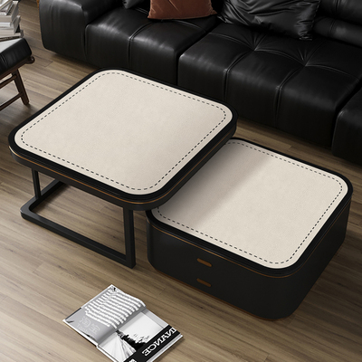 圆角正方形茶几pvc桌垫防水防油防烫餐桌布方桌隔热垫耐高温垫子