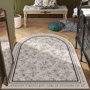 美式入户门pvc皮革地垫进门玄关可擦免洗耐脏脚垫门内地毯可裁剪