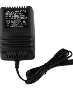 纯铜12V1000mA火牛AC-DC ADAPTOR 12V1A摄像头监控稳压电源适配器