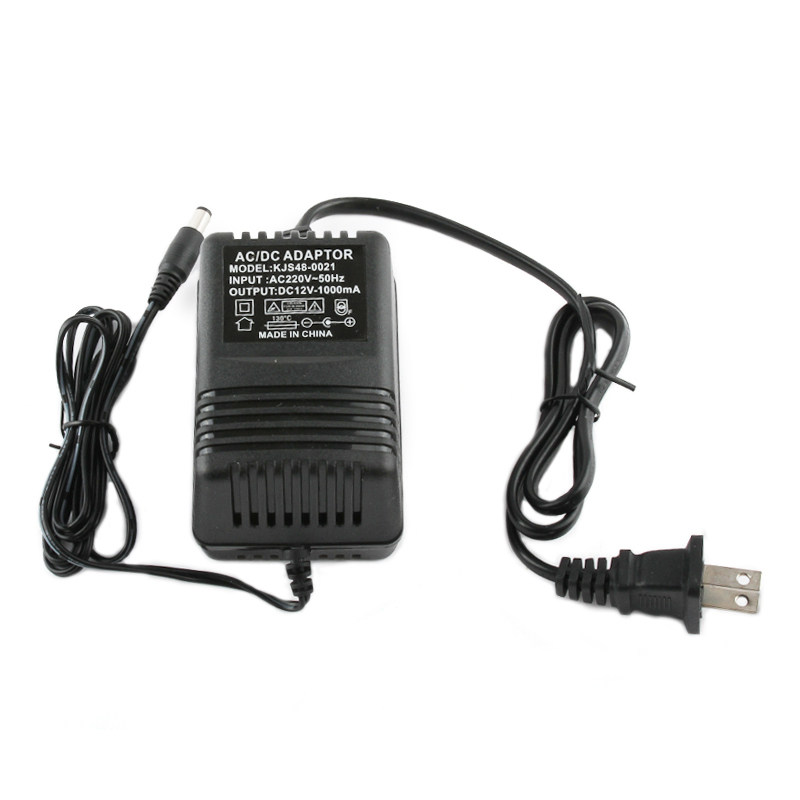 包邮双线12V1000mA火牛AC-DC ADAPTOR 12V摄像头专用监控稳压电源