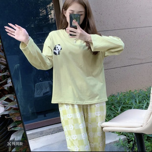 带胸垫休闲版 172 长裤 套头长袖 型可居家可外穿睡衣家居服 秋冬款