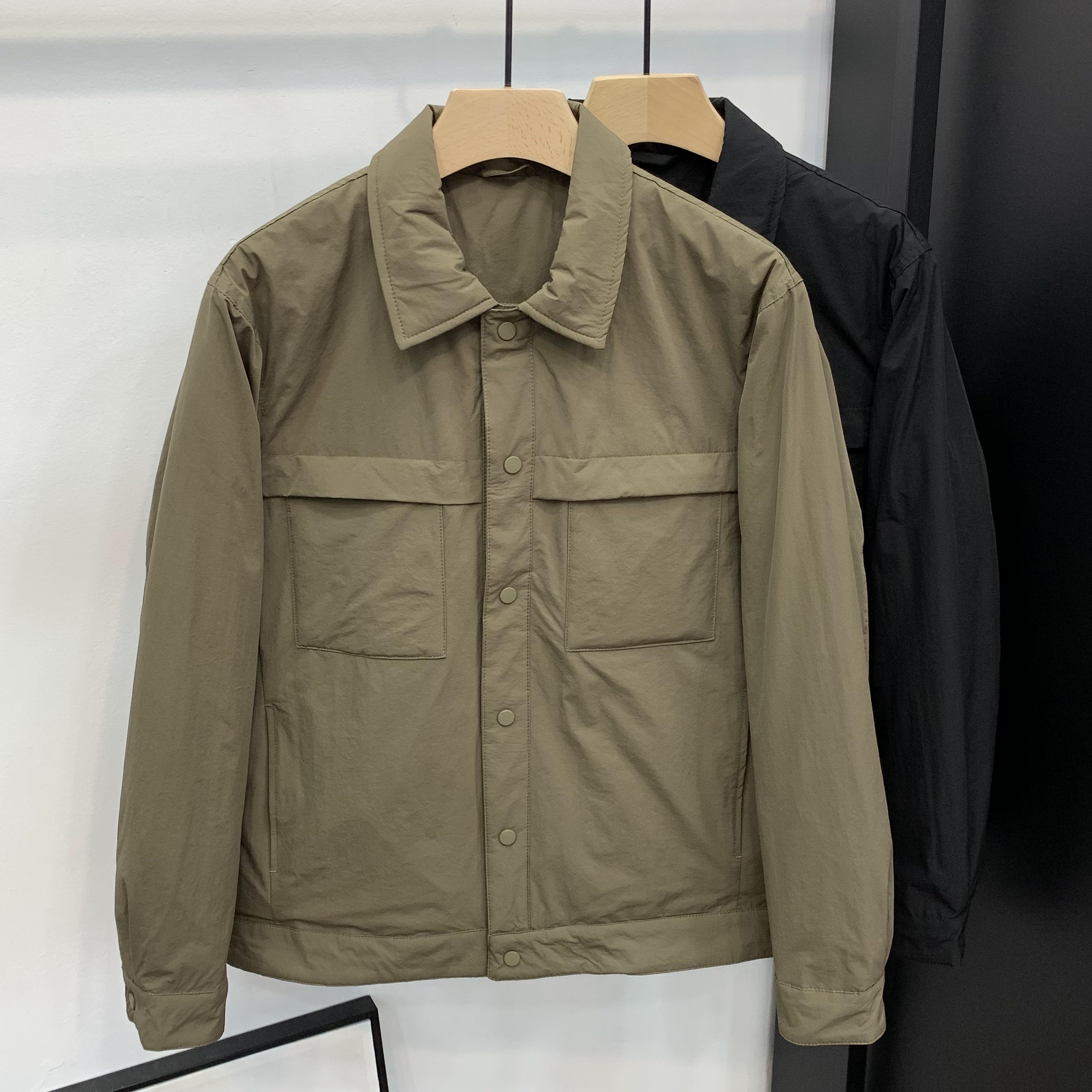 中老年时尚潮流简约秋冬季羽绒服