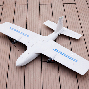1.1米翼展航模飞机双发固定翼远航FPV3D打印龙卷风V2无人机倒T尾