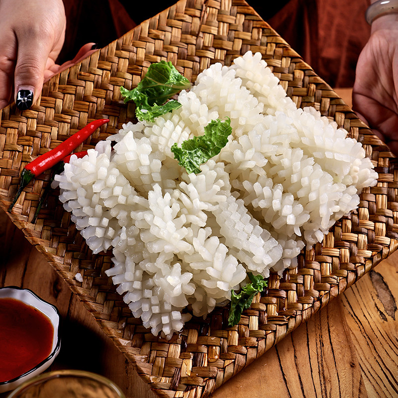 鱿鱼花新鲜冷冻鲜活切鱿鱼花目鱼花墨鱼海鲜水产烧烤火锅鱿鱼