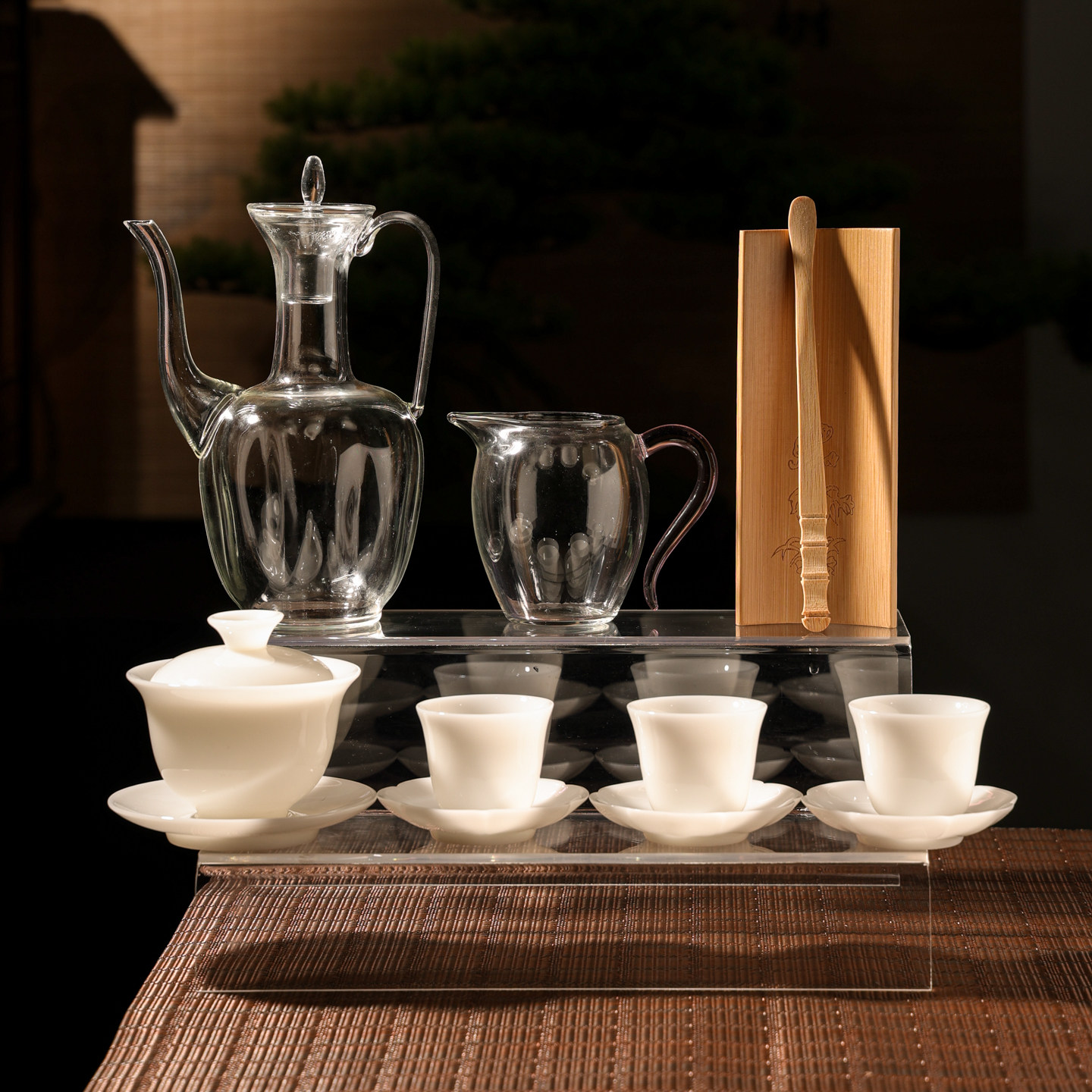 花式茶艺培训用茶具茶室布置物件