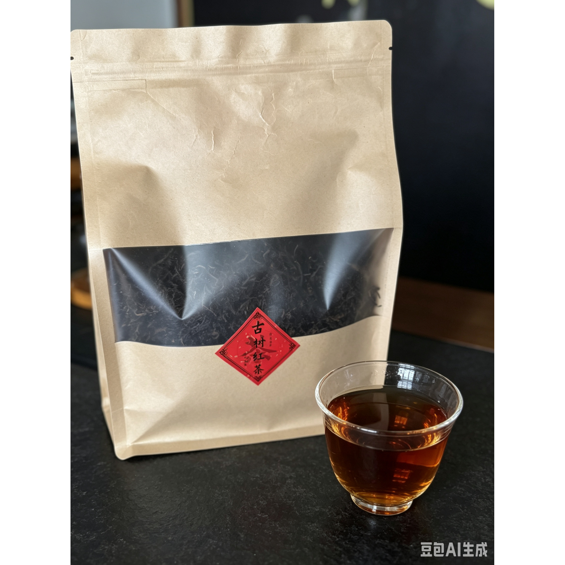 云南文山古树滇红明前春茶250g