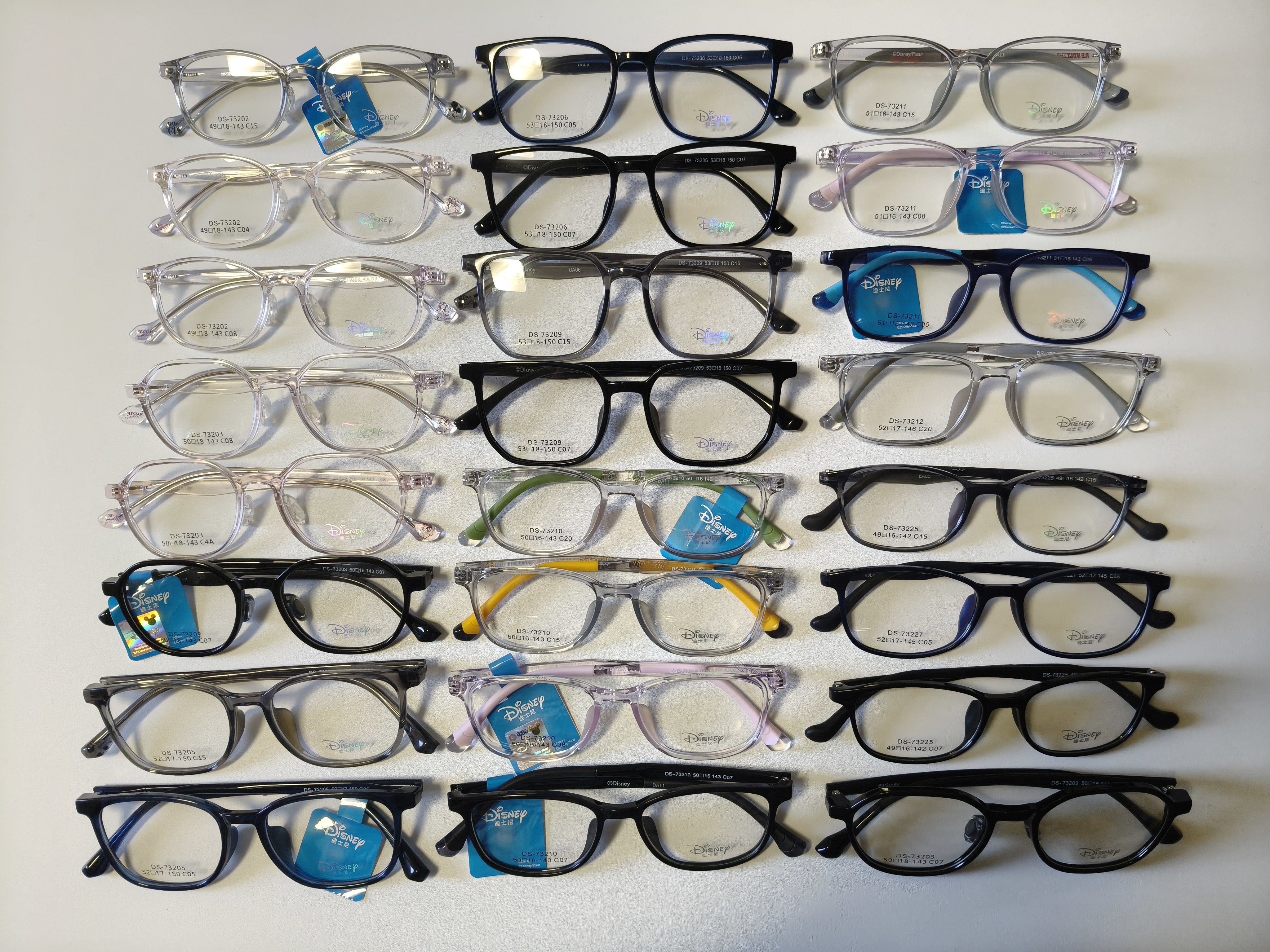 迪士尼Disney眼镜框镜架73202 73203 73205 73206 73209 73212