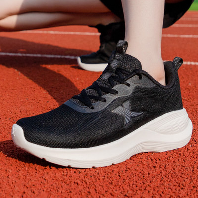 XTEP特步女鞋2023夏季新款运动鞋缓震透气轻质舒适休闲跑步鞋