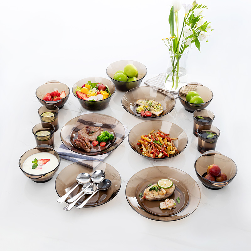 法国进口多莱斯玻璃餐具套装