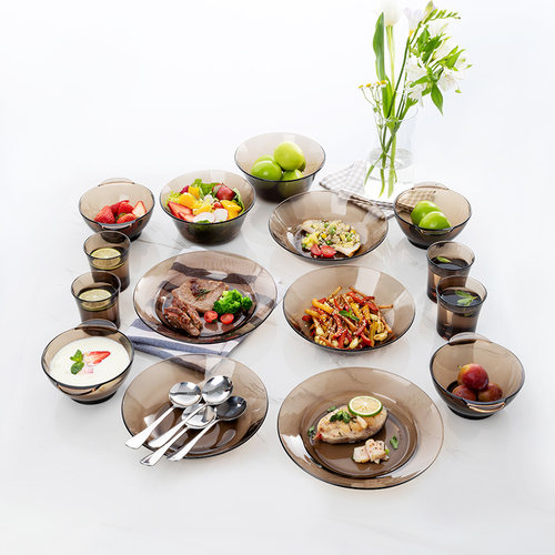 法国进口多莱斯玻璃餐具套装