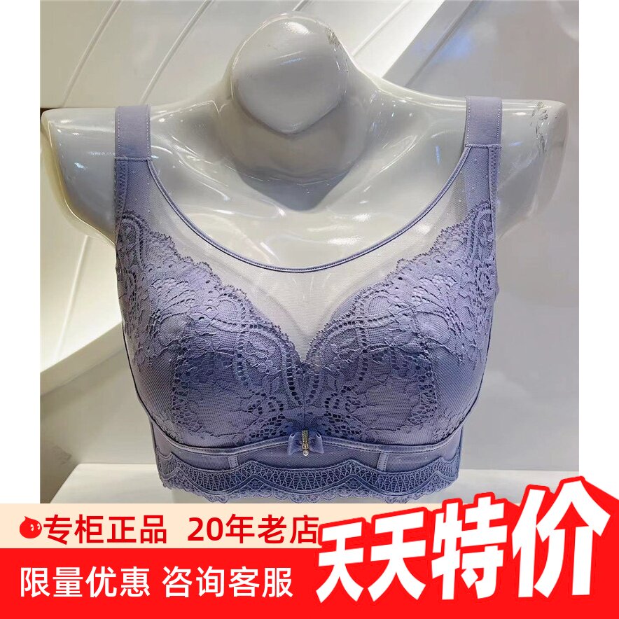 奥维丝丽盈养罩大胸显小美背内衣图片