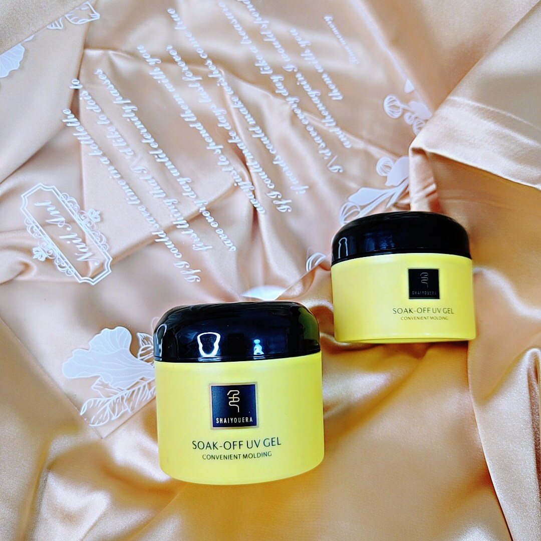 彩萱功能胶柠檬绯迹延长胶光疗胶零刺痛纸托光疗延长胶美甲店专用