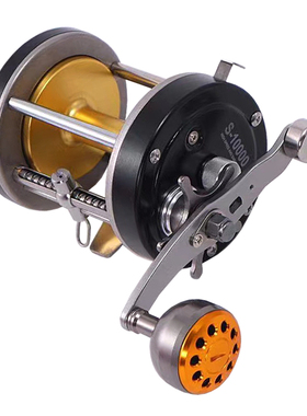 海德精工可视渔轮 防炸线视频锚鱼鼓轮带线电滑变形金刚s12350000