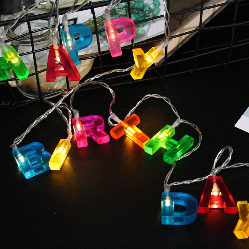led Small lights Coloured lights flash light Seven color Famous Birthday lights photograph bulb String Background wall birthday giftin the Festive supplies/Gift , Decorative lights  category - from Buy2taobao.com to provide professional Taobao agent buy service