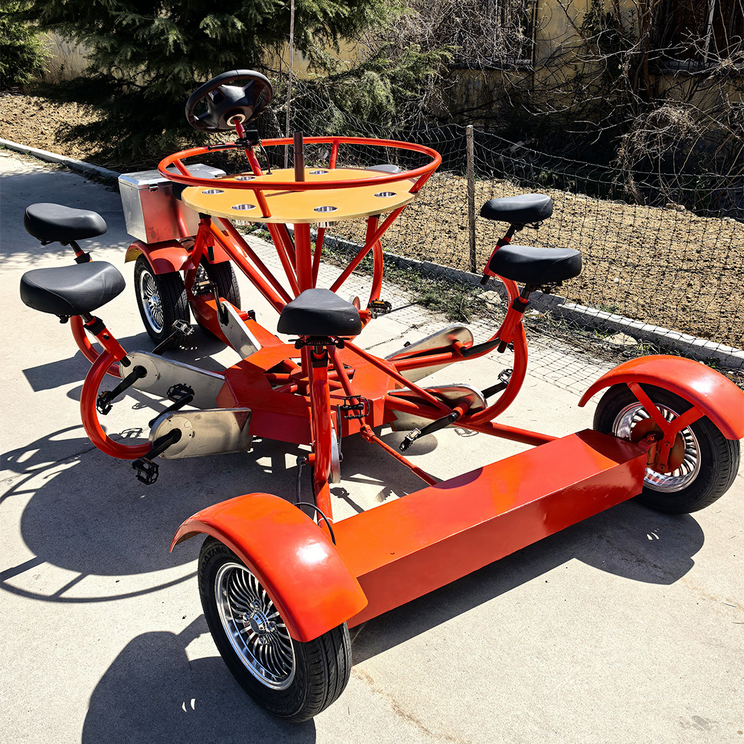 7人脚踏骑行派对自行车会议观光车party bike  conference Bike