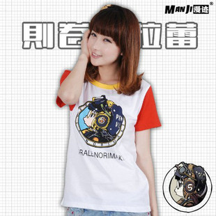 阿拉蕾T恤 阿拉蕾cosplay衣服装IQ博士小葡萄男女儿童短袖动漫t恤