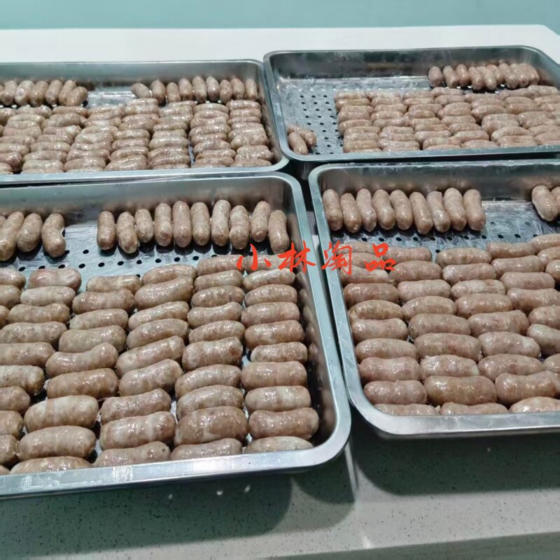 小林淘品 纯手工猪肉脆皮肠Q弹多汁烤肠肉肠热狗四川乐山犍为小吃