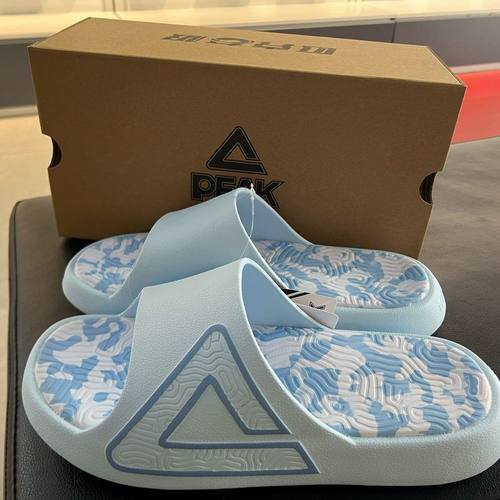 匹克态极男女情侣款耐磨外穿防滑篮球运动沙滩凉拖鞋优兰天空之城