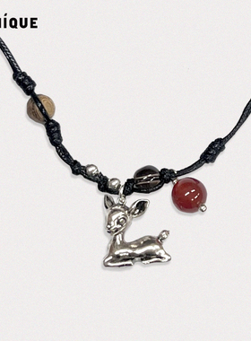 Picnique 小鹿细绳短项链