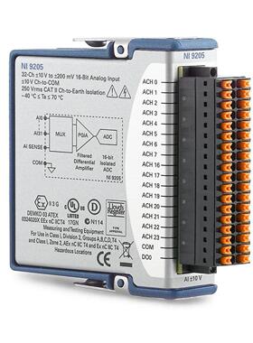 配件美国 NI 9205电压输入模块弹簧端子779519-01785184-01议价