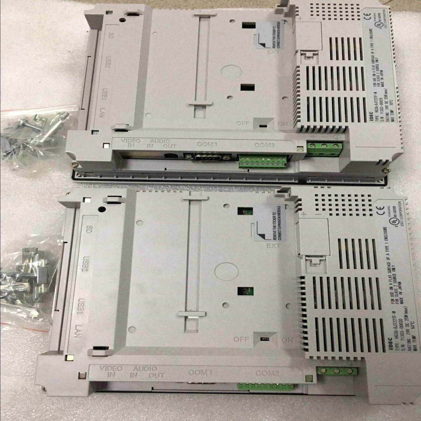配件IDEC和泉触摸屏HG3G-8JT22TF-W 现货带安装卡扣议价