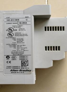 配件罗克韦尔全新原装过载继电器 保护器 193-EC3EE 现货议价