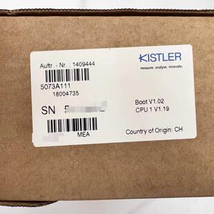 配件Kistler 奇石乐电荷放大器控制器5073A111议价议价