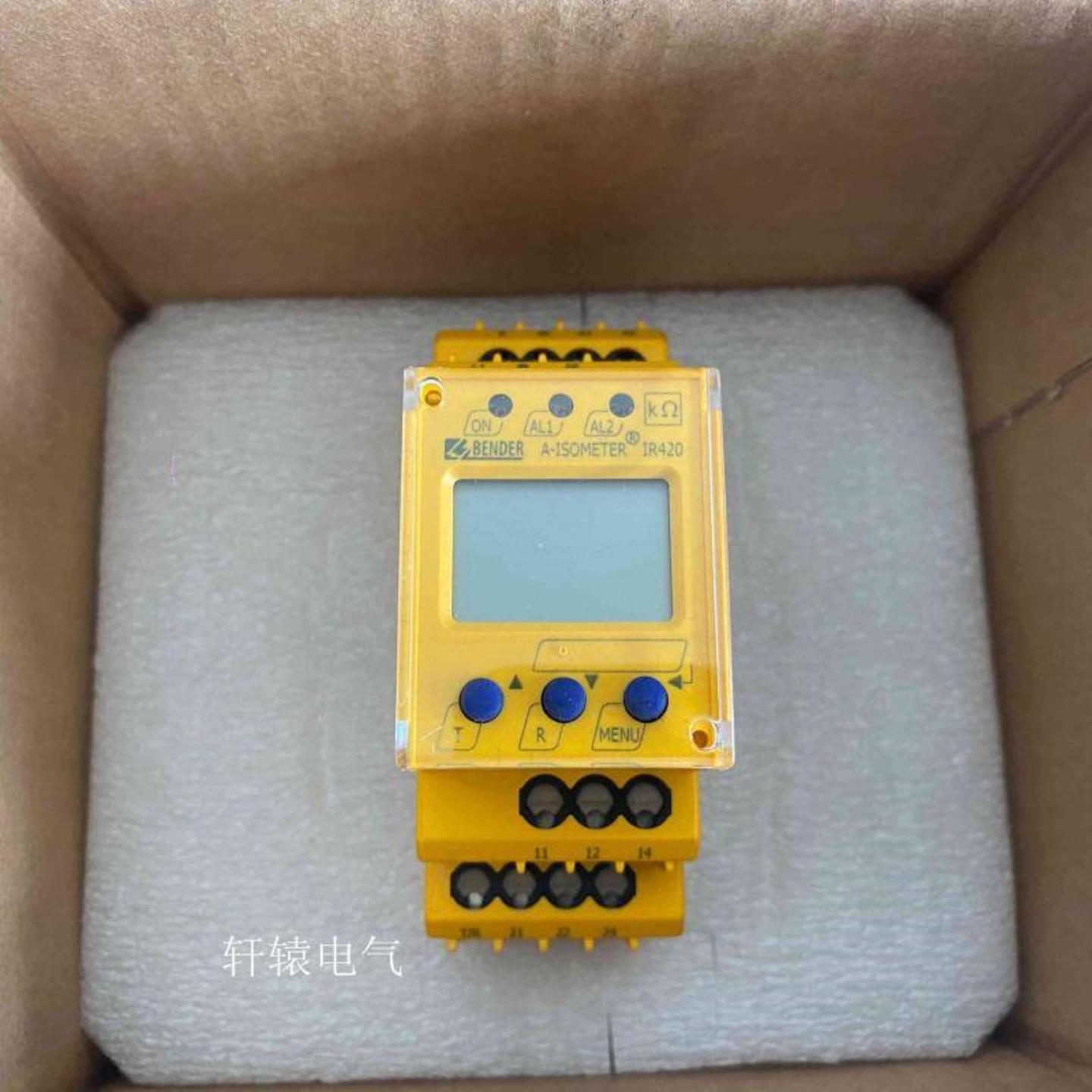 配件全新原装德国Bender 本德尔绝缘监视仪IR420-D6-1议价