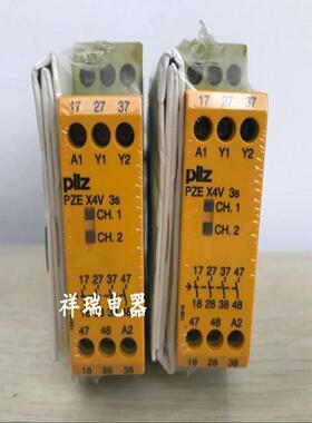 配件PiLZ皮尔兹继电器PZE X4V 3S PEZX4V3S 24VDC订货议价