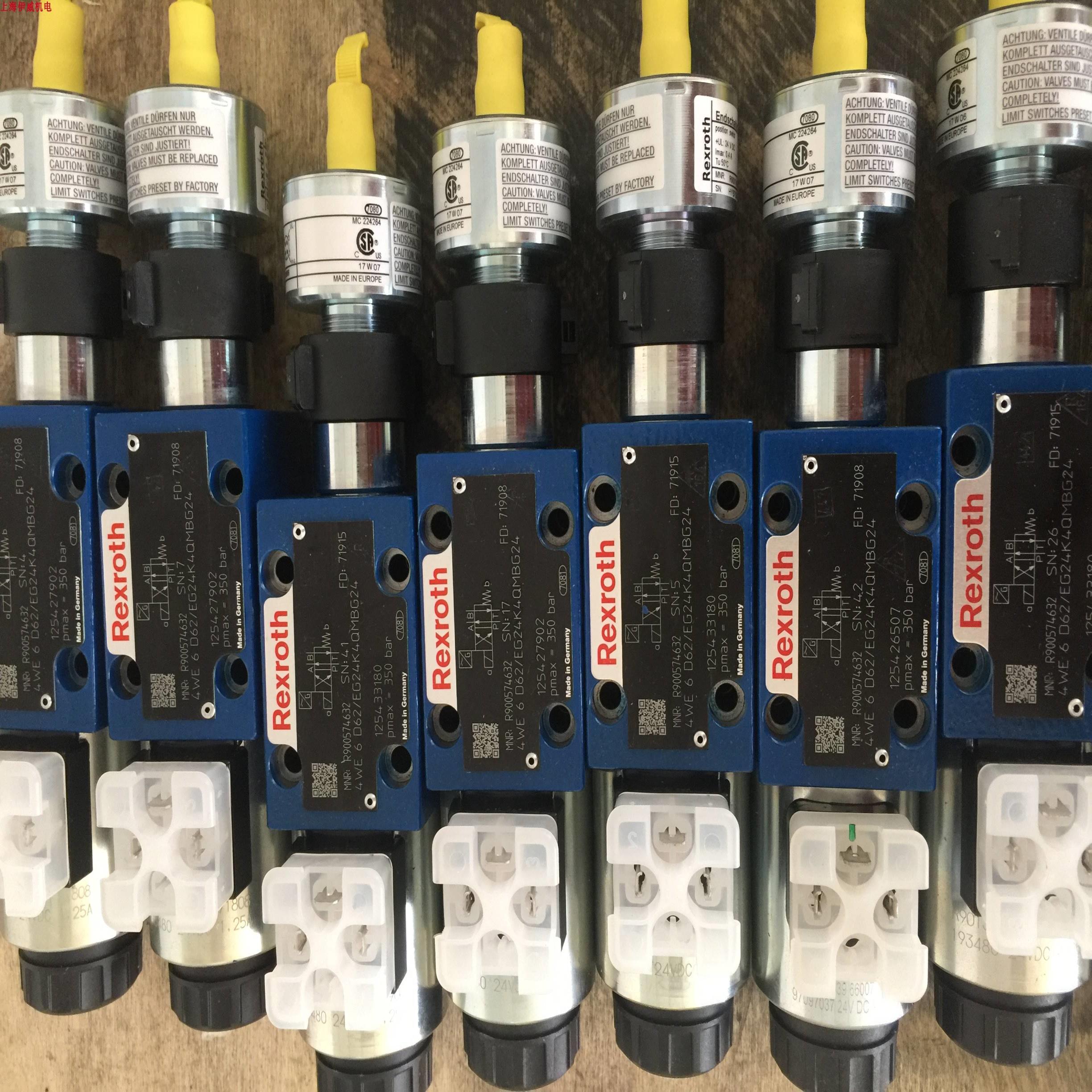 配件R900574632型号4WE6D62EG24K4QMBG24电磁阀带传感器德议价