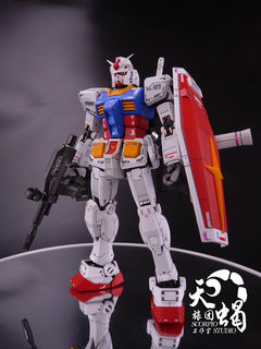 万代RG元祖高达RX-78-2代工RX78敢达拼装模型元祖G3配色喷涂成品