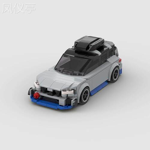 兼容小颗粒热卖moc城市车辆赛车模型益智儿童积木玩具Octavia