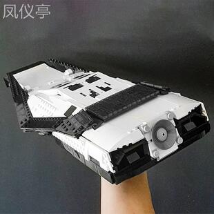 经典创意星际穿越徘徊者号拼装积木高难度益智玩具-37999