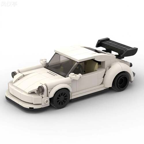 MOC-148114保时捷911RWB创意礼物玩具礼物汽车积木兼容小颗粒