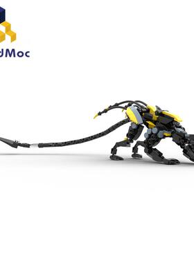 BuildMoc小颗粒MOC地平线零黎明追踪者机器潜行者拼搭玩具积木DIY