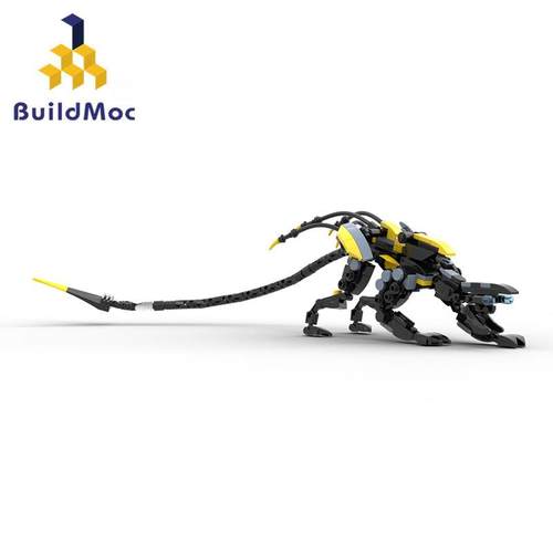 BuildMoc小颗粒MOC地平线零黎明追踪者机器潜行者拼搭玩具积木DIY