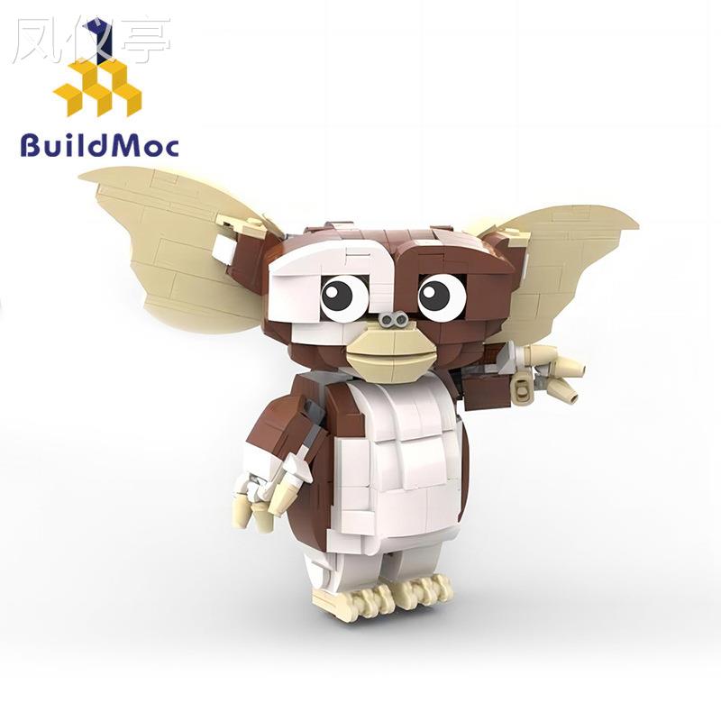 BuildMoc兼容MOC-145839魔怪Gremlins（Gizmo）搞怪积木玩具