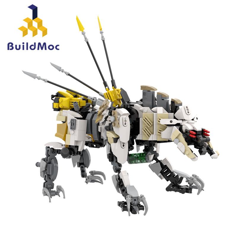 BuildMoc机甲地平线零黎明积木
